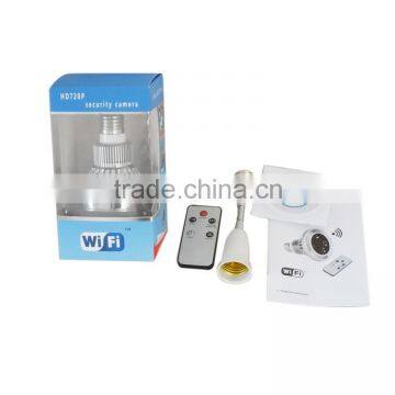 P2P/wifi Light Bulb DVR Hidden Camera Activated Security Camera and Light photo-2