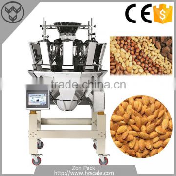 Automatic 10 Head Multihead Weigher for Weighing Snack