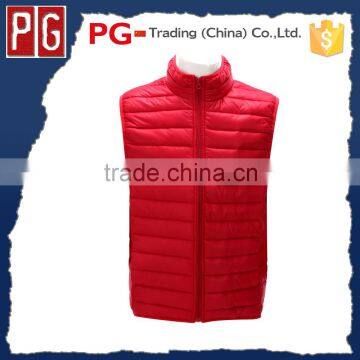 men light winter quilted Vest Stock