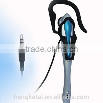 China cheap ear hook wired earphone high quality headphone custom sport use