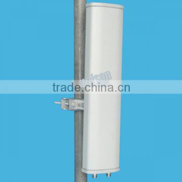 Antenna Manufacturer 4.9-5.8GHz 2x18dBi 65 Degree Dual Polarized WLan Sector Panel Antenna