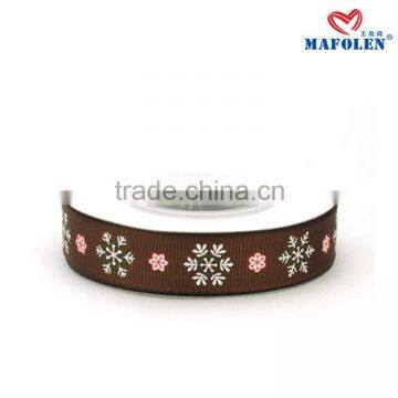 Guangzhou Rgb Packing co 2015 New Products Christmas Grosgrain Flower Pattern Ribbon photo-6