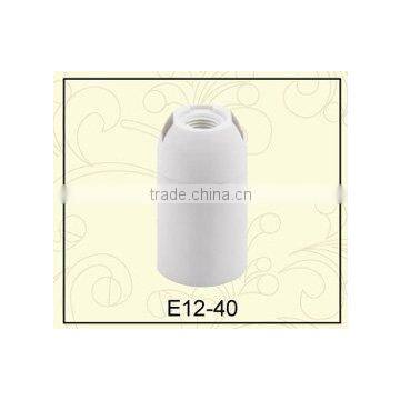 E12 ul listed edison screw electric plastic Lampholder