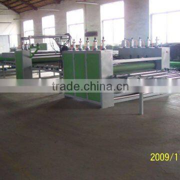 PVC paper sticking machine