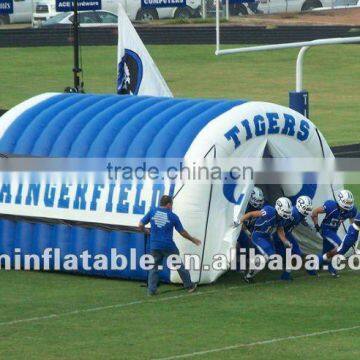 blow up inflatable sports tunnel