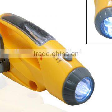 Crank Dynamo Flashlight With Mobilephone Charger and Radio & Promotional Flashlight Coco photo-5