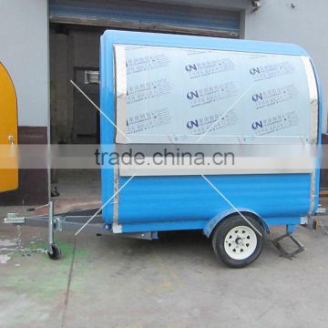 Hamburger Application Mobile Burger Service Cart Trailer with High Quality