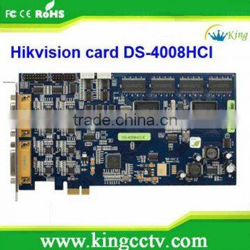 HK-Hikvision Hardware Compression Board cctv pci dvr video capture card DS-4008HCI cctv card