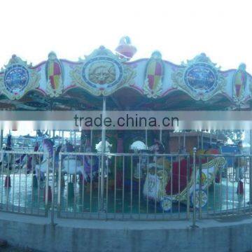 hot amusement park equipment carousel