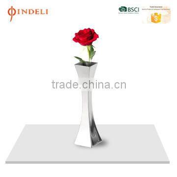 2016 New Style Home Decoration Stainless Steel 7.5inch Flower Vase