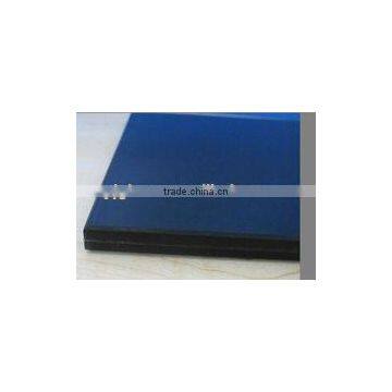 Tined/colored laminated glass