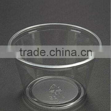 4oz,74mm Clear PET Portion Cup With Lid