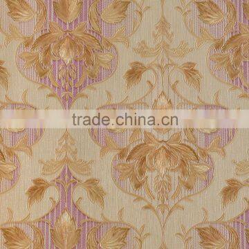 nice pattern deep embossment 3d wallpaper