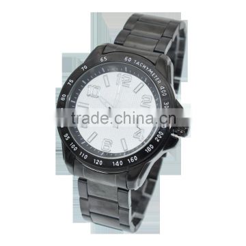 Hot selling quartz stainless steel band men's watch