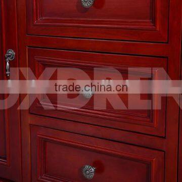 Wooden Stain Bathroom Vanities With Dovetail Drawers photo-3