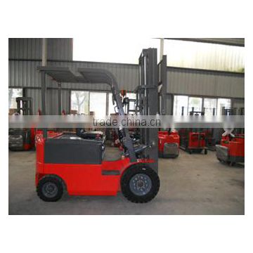 1.5t 4 wheels electric forklift truck with traction battery