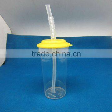 Straw Cup,14once cup,plastic cup