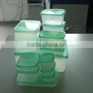 crisper. 16 sets plastic container