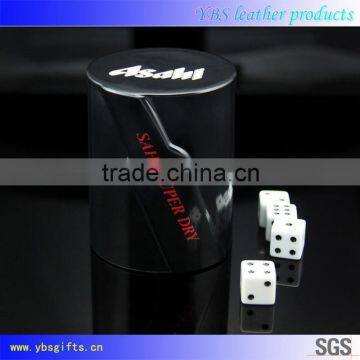 custom leather dice cup dice shaker cup wholesale shaker cup