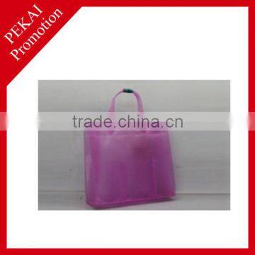 Various colors and shapes plastic bag with pockets