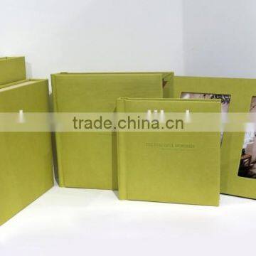 2016New Elegant Hotel Leather Book Cover