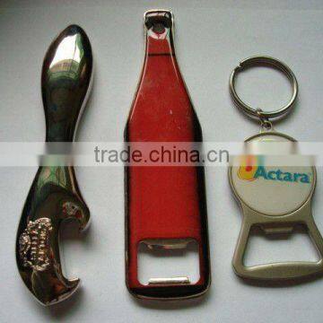 bottle opener with cmyk imprinting and epoxy done