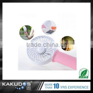 Factory wholesale universal portable operated handheld mini fan power bank
