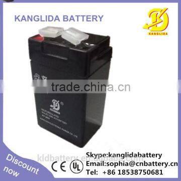 deep cycle maintenance free /VRLA/4V2AH/ sealed lead acid battery