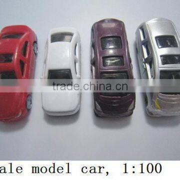 scale model car with different scale size,miniature model material