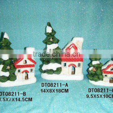 2012 new ceramic christmas house