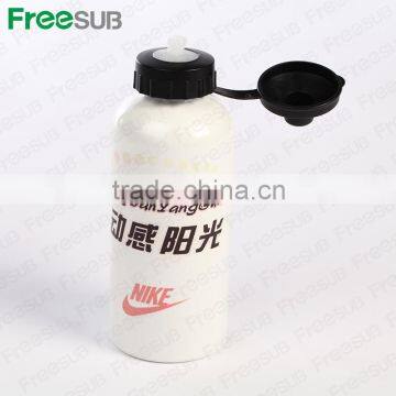 Wholesale sublimation 500ml blank sport aluminum personalised water bottles