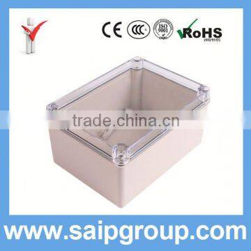 IP66 China ABS Plastic Valve Boxes With Clear Cover 150x200x100mm