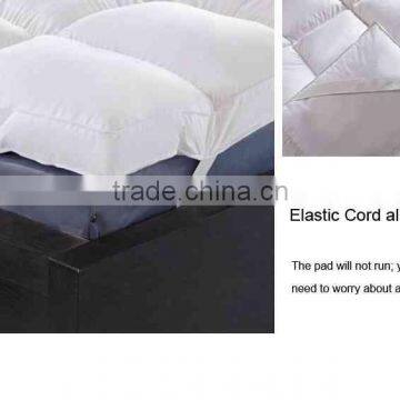 Waterproof Diamond Polycotton Anti-slip Quilted Thin Home Mattress Pad