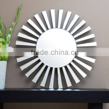 Art design round decorative wall mirror supply