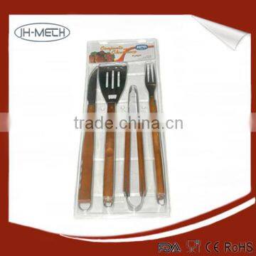 Luxury 4pcs bbq tool set