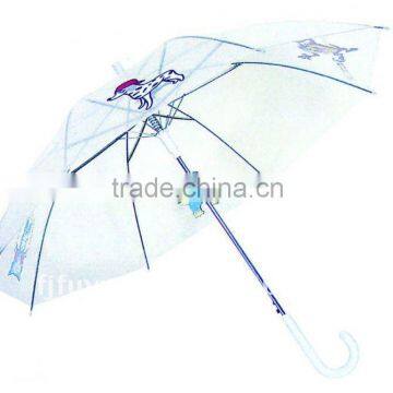 durable PVC transparent promotional umbrella