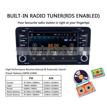 Android 5.1.1 Car PC GPS for Audi A3 S3 2003-2011 3G Wifi BT SD Navigation Radio RDS Stereo System photo-2