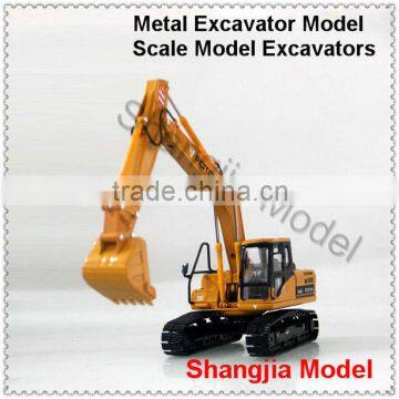 Metal excavator diecast model,scale model excavator,1:43 FOTON excavators