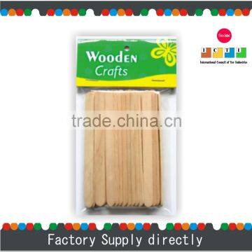 Wood Martial Art Stick, Wooden Sticks for Handmade Kits, Icecream Wood Stick