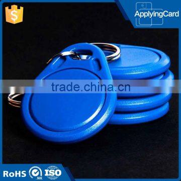 Long range nfc rfid tags 125khz waterproof key fob for hotel or car