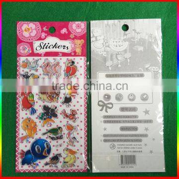 Embossed PVC Stickers Birds Stickers photo-3