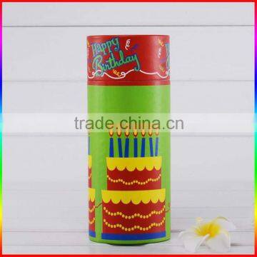 candle full color printed paper tubes packaging