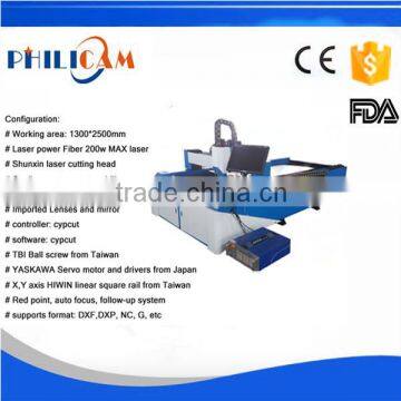 Sheet metal fiber laser cutting machine