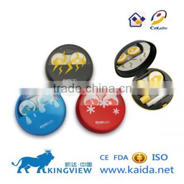 2014 new Contact Lens Case/Box/container with mirror