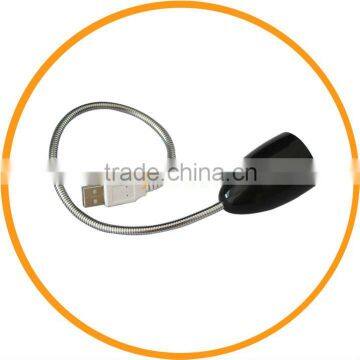 Mini Flexible USB LED Notebook Light Lamp Black from dailyetech