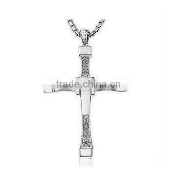 925 sterling silver unique unsix jewelry simple cross pendant