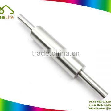 Customized mirror turning stainless steel rolling pin