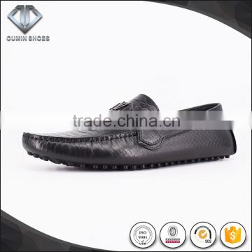 2016 new hot sale custom black high class wholesale loafer dress shoes men, china branded leather casual shoes men