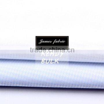 100% Cotton Yarn Dyed Solid Color Dobby Business Shirting Fabrics