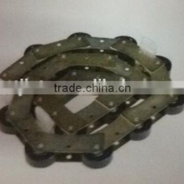 Escalator reversing chain, pitch line 75mm, width 26mm, pulley block